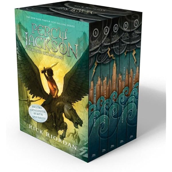 Amazon.com: Percy Jackson and the Olympians 5 Book Paperback Boxed